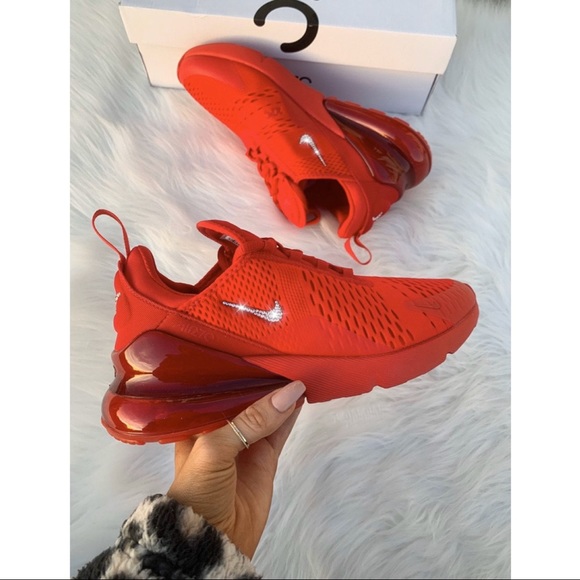 ⚡️Custom Nike Air Max 270 Shoes (Red)⚡️ - Picture 4 of 4